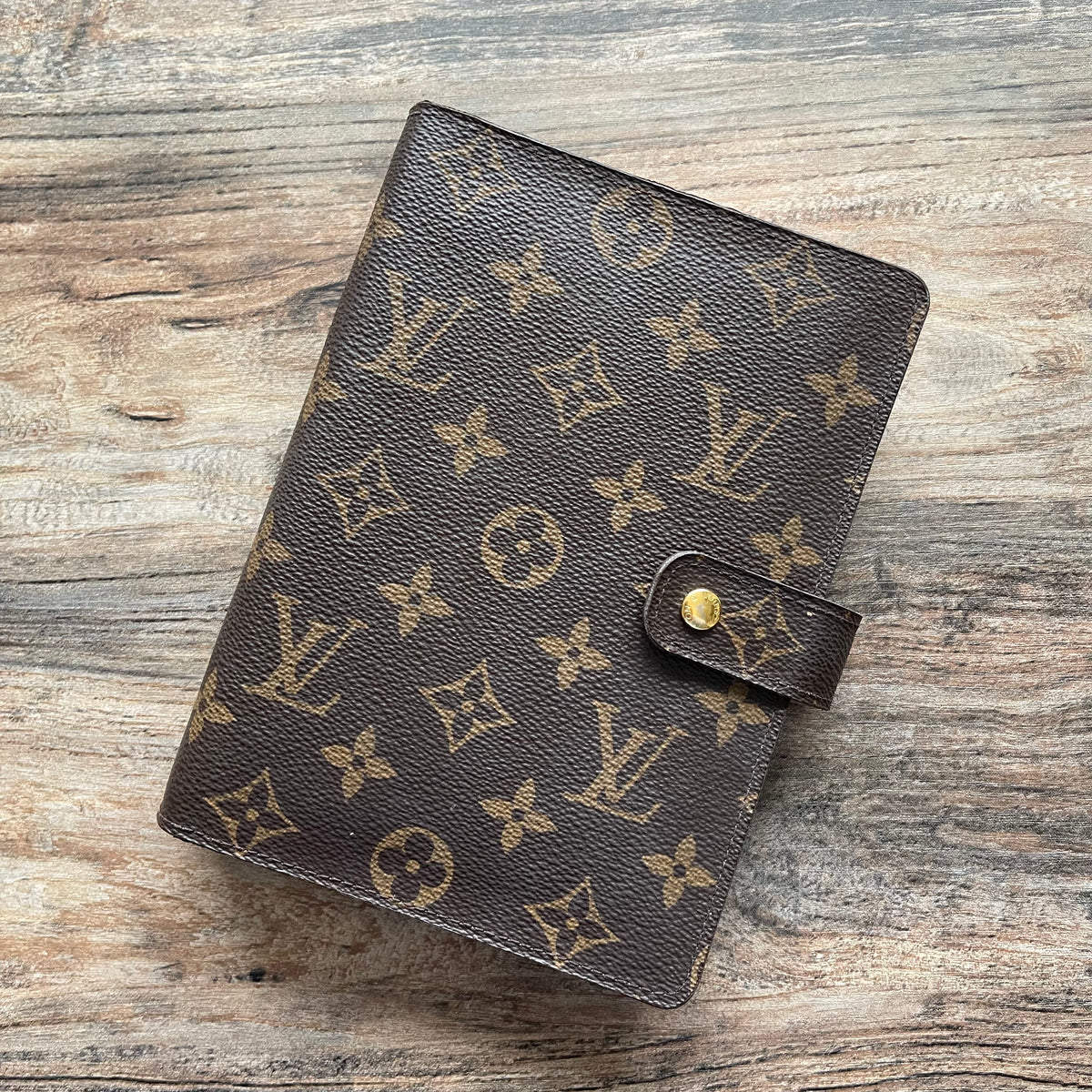 Louis Vuitton MM Daily Inserts - Gold or Rose Gold Foiled – Vantage Agendas