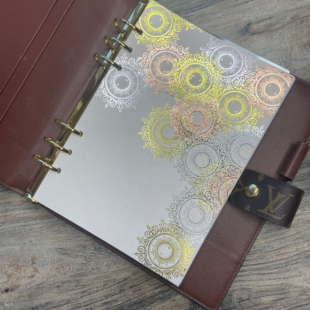 Mixed Metals Cover Dashboard - 3/4 Foiled A5