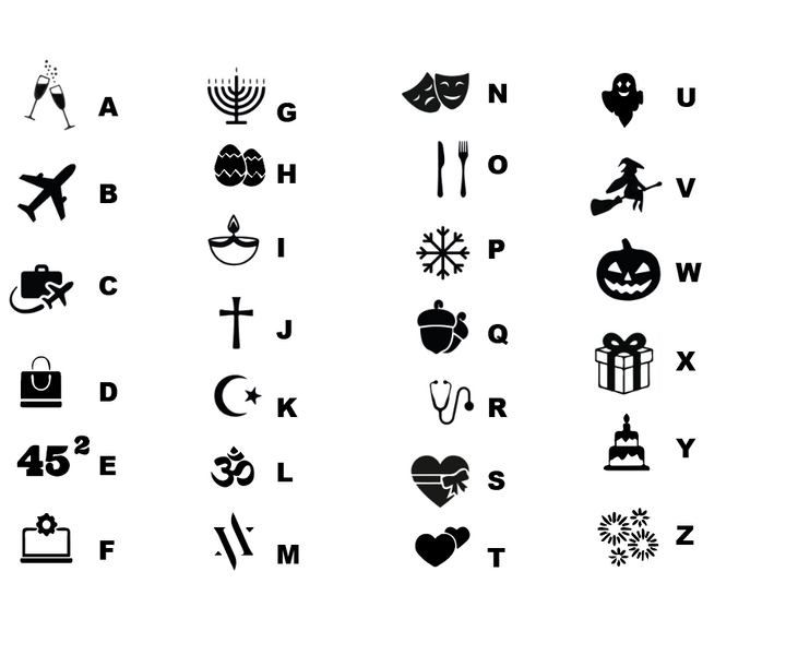 ICONS Personal 7 tab dividers