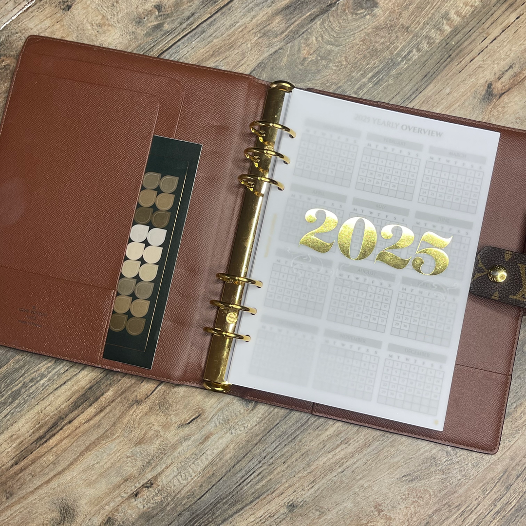 2025 Weekly Insert  A5/ Large
