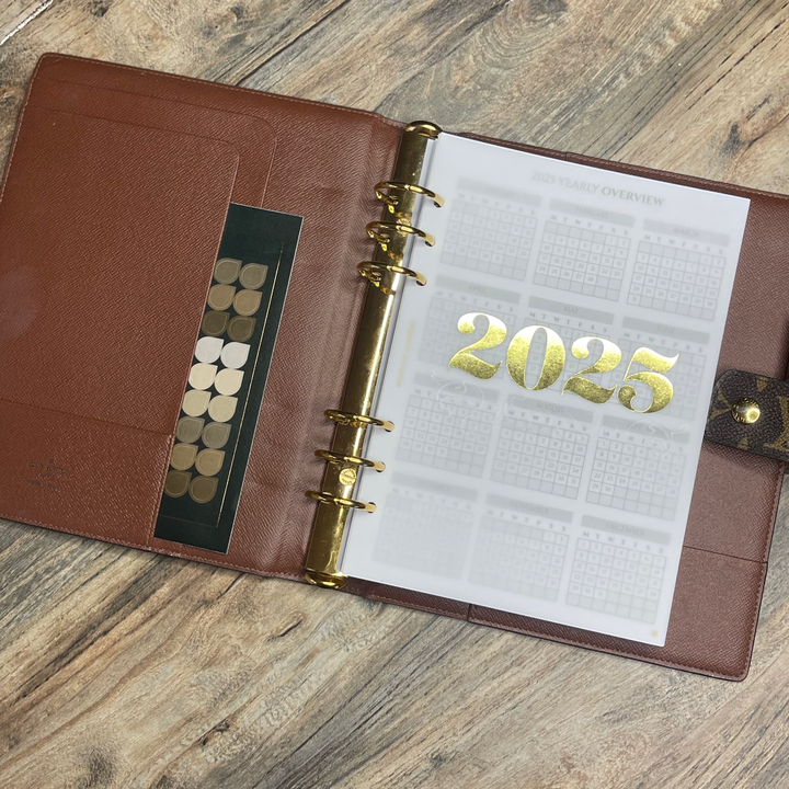 2025 Weekly Insert  A5/ Large