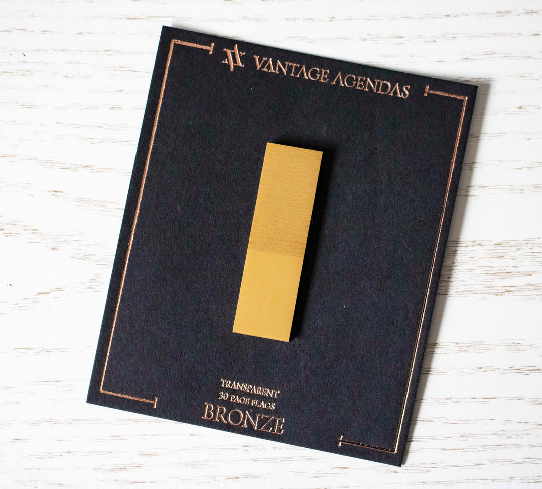 Bronze Page Flags