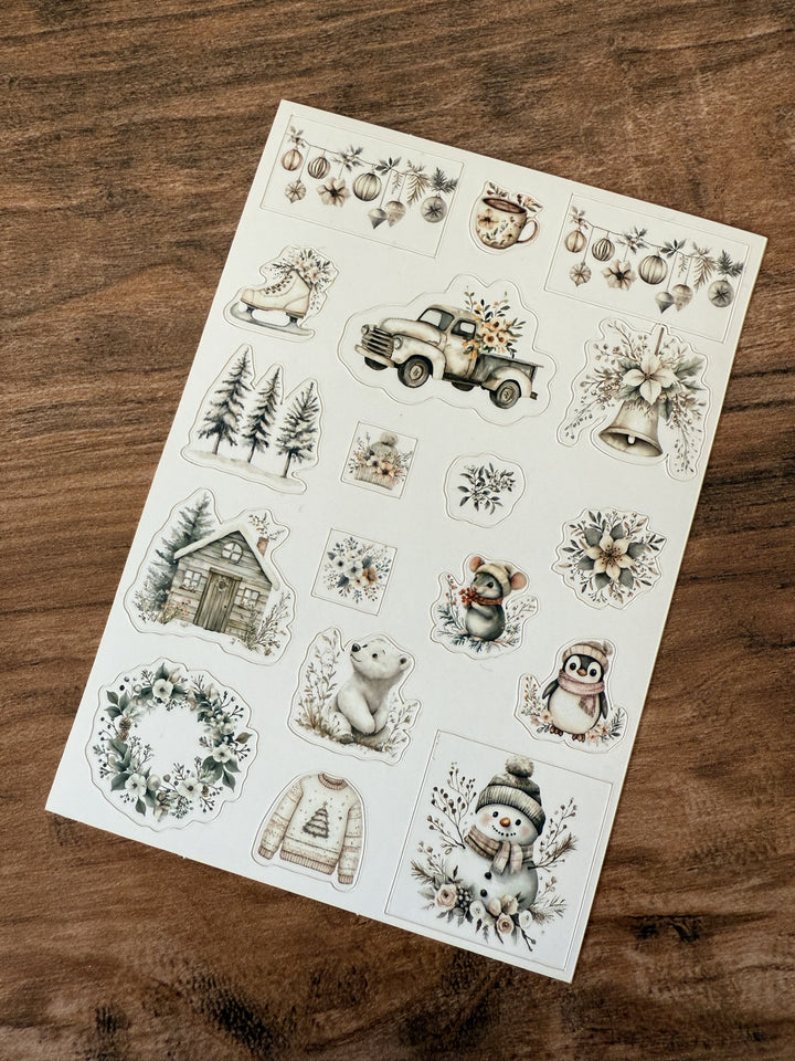 Christmas Sticker Sheet Two