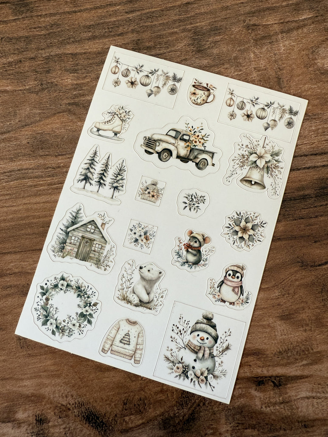 Christmas Sticker Sheet Two