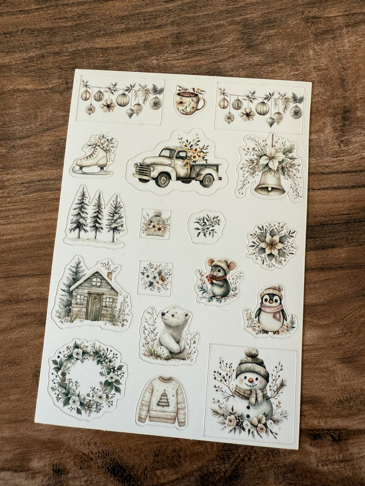 Christmas Sticker Sheet Two