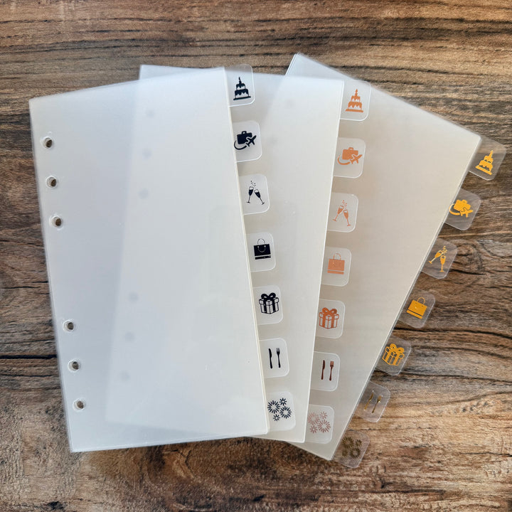 ICONS Personal 7 tab dividers