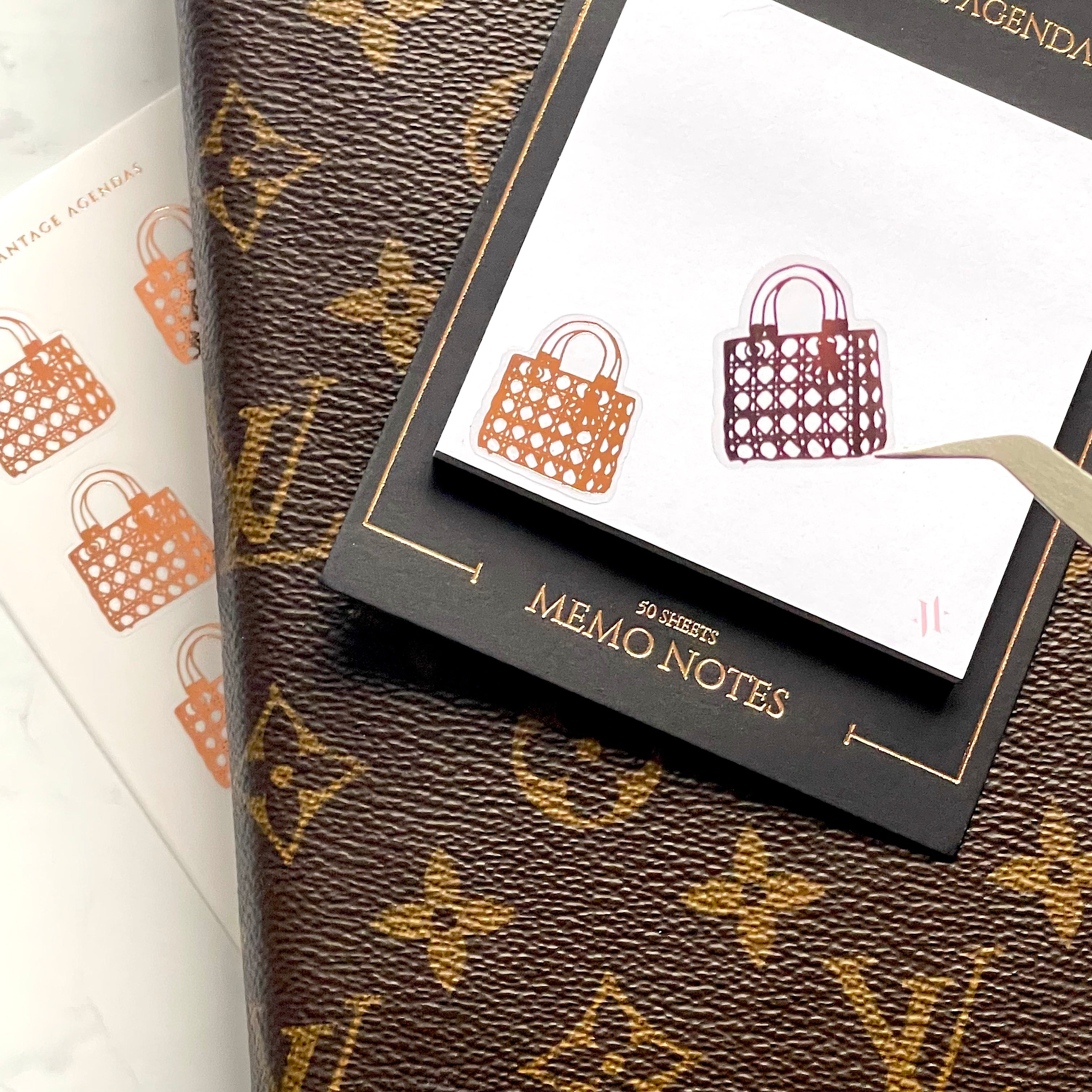Luxury Bag Stickers- L V – Vantage Agendas