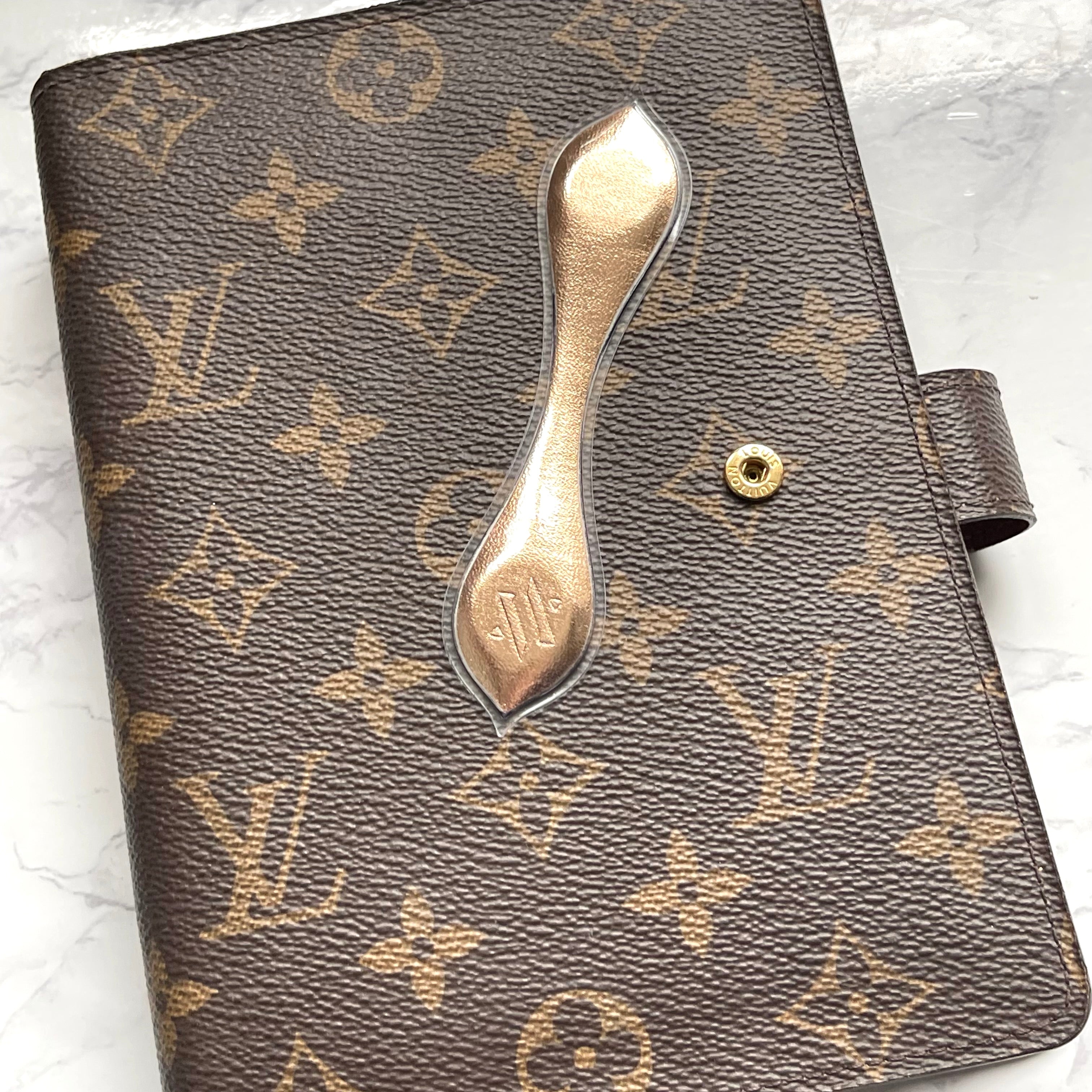 Louis Vuitton MM Monthly Inserts - Gold or Rose Gold Foiled
