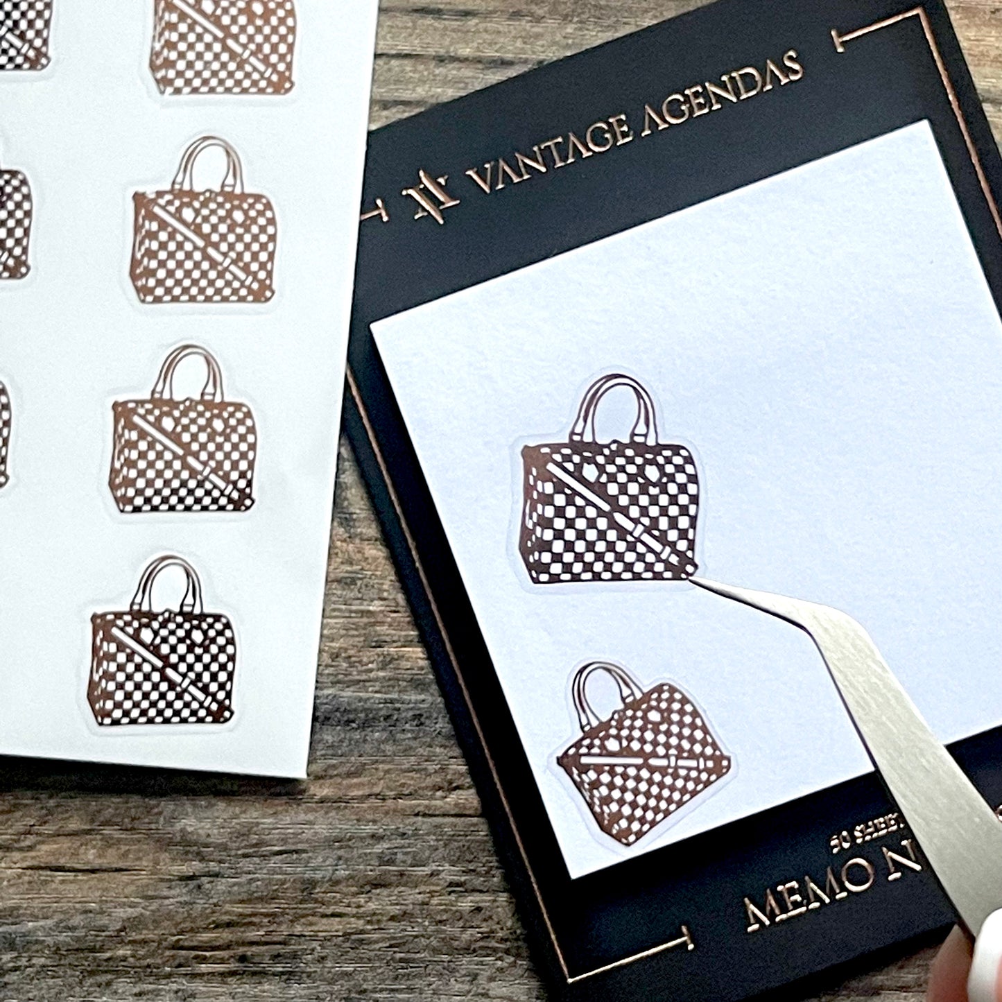 Luxury Bag Stickers- L V
