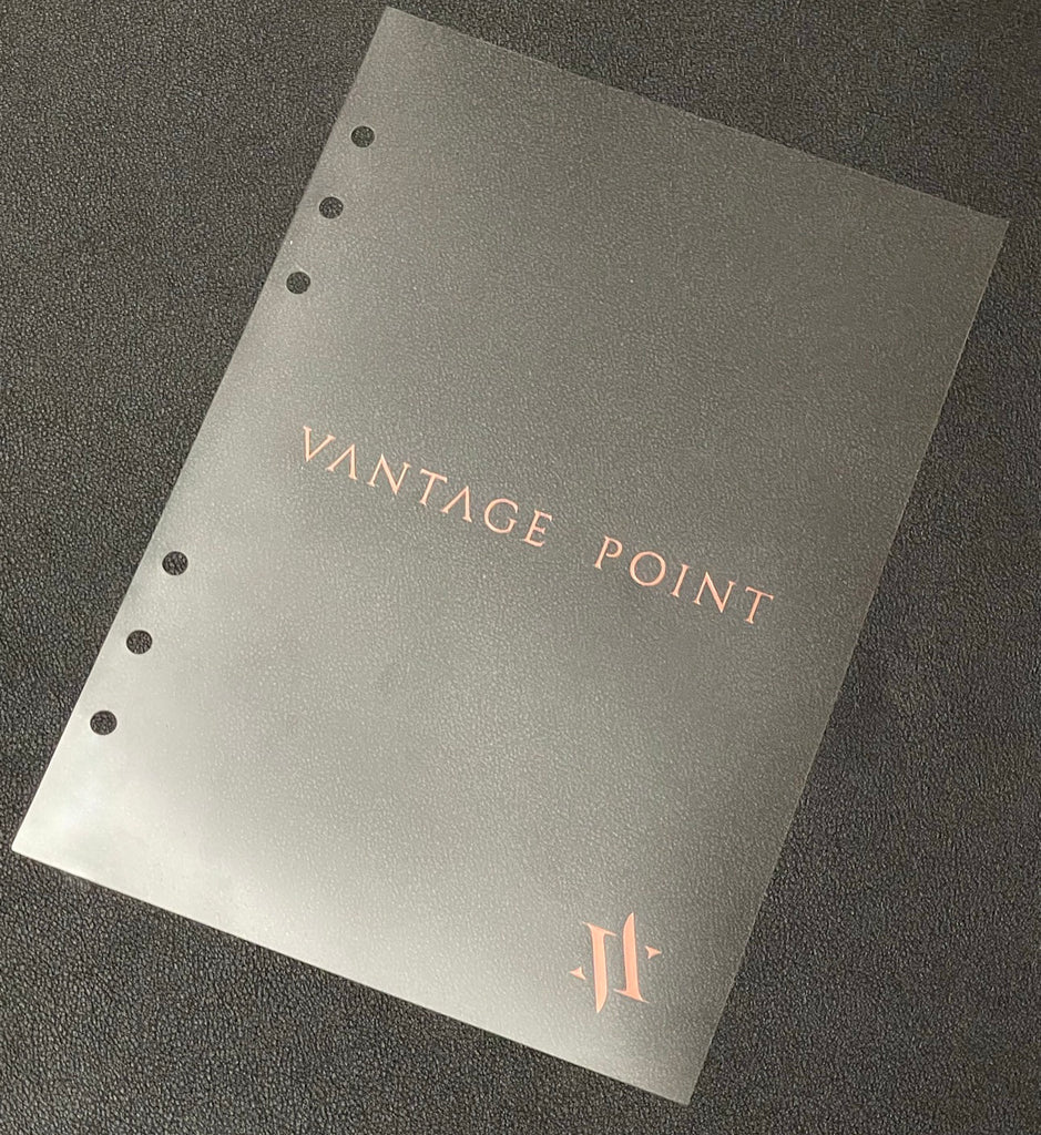 Louis Vuitton MM Daily Inserts - Gold or Rose Gold Foiled – Vantage Agendas